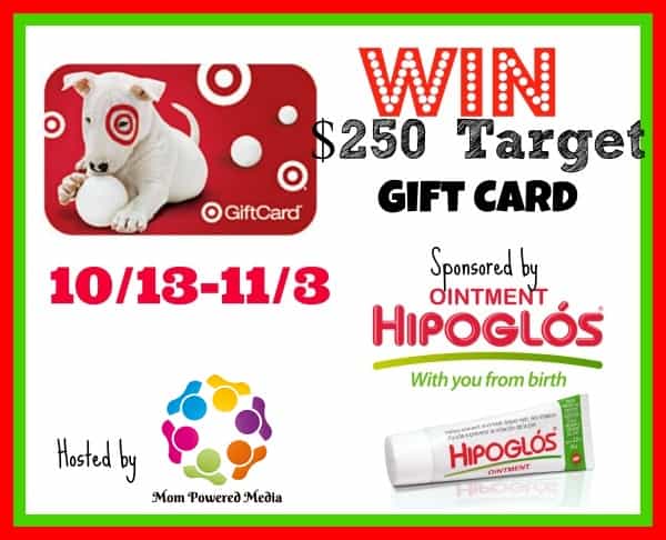Hipoglos $250 Target Gift Card Giveaway