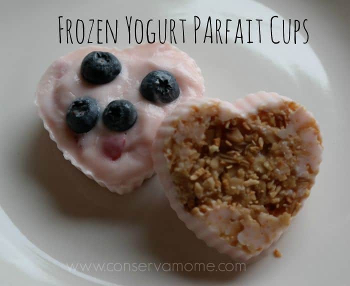 Frozen Yogurt Parfait Cups ConservaMom
