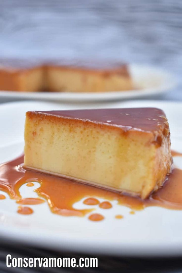 ConservaMom - Easy Cuban Flan Recipe (Flan Cubano) - ConservaMom