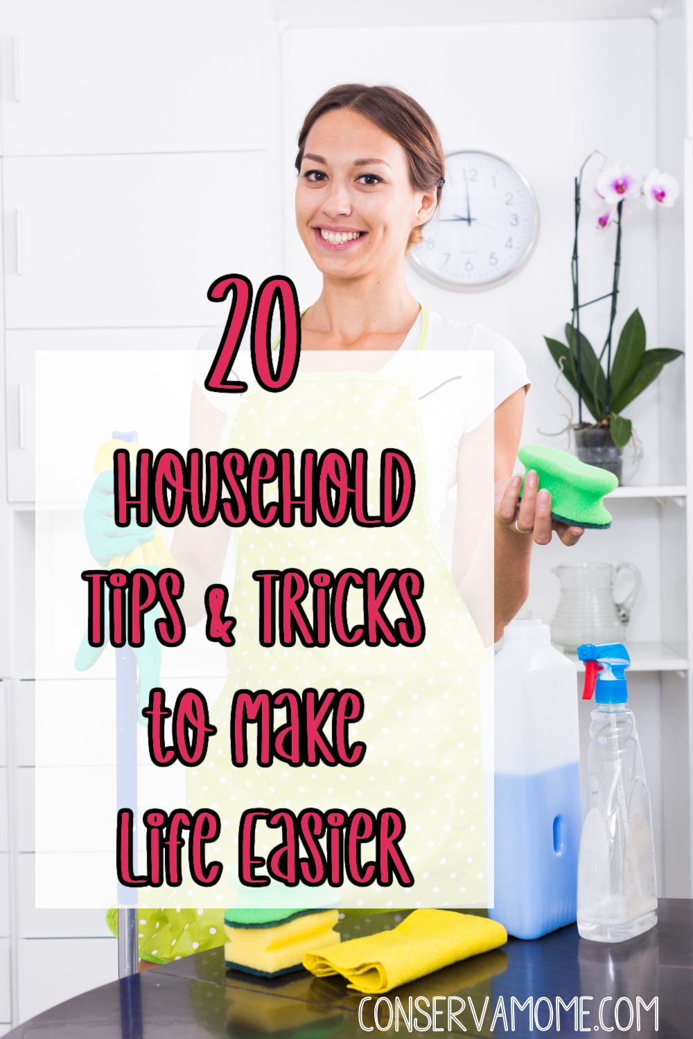 20 Household Tips & Tricks to make life easier