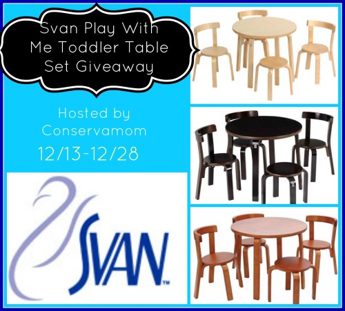 svan table and chairs