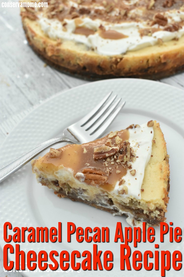 Caramel Pecan apple pie cheesecake recipe