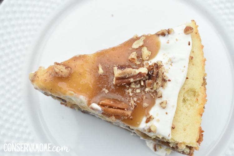 Caramel Pecan Apple Pie Cheesecake