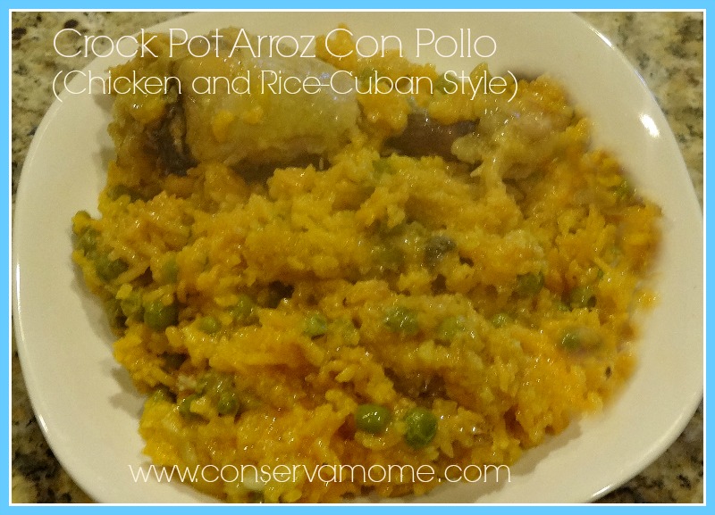 Crock Pot Arroz Con Pollo