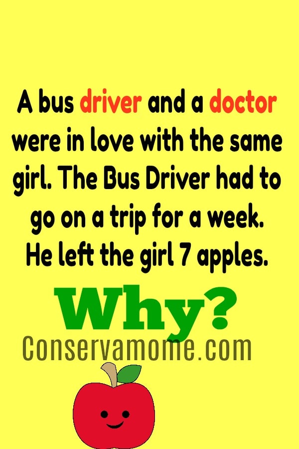 Why 7 Apples + Other Fun Brain Teasers - ConservaMom