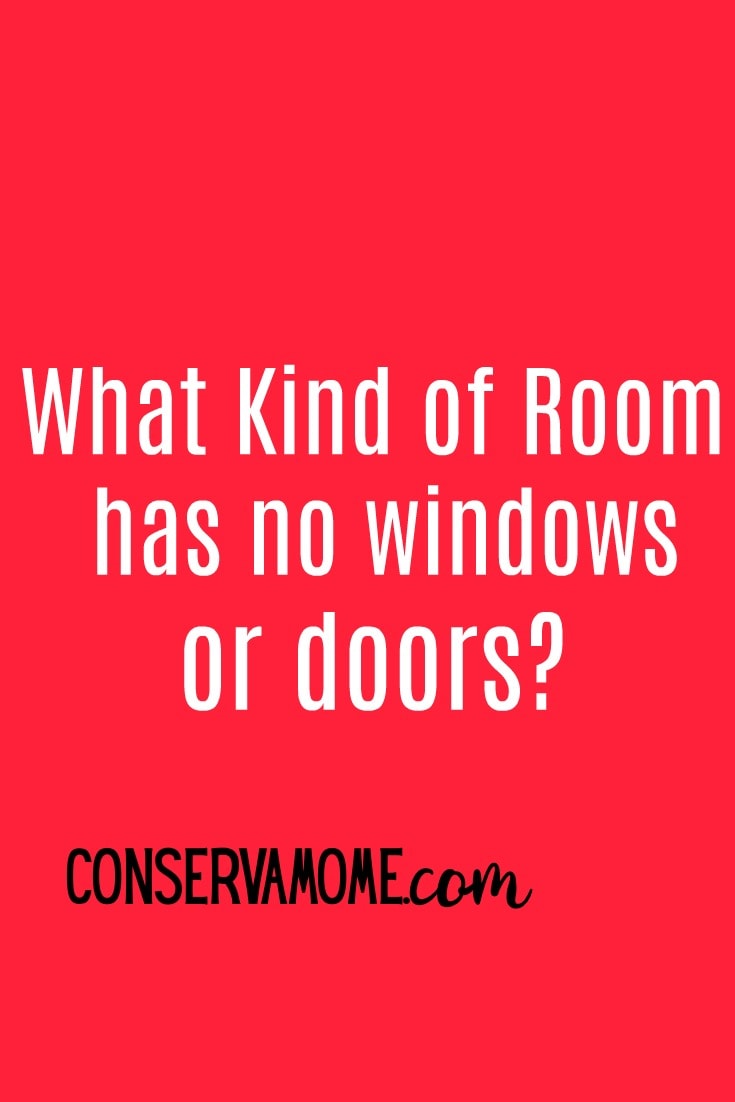 Do you like riddles? Here's a fun riddle of the day. What room has no windows or doors? Read on to find the answer.