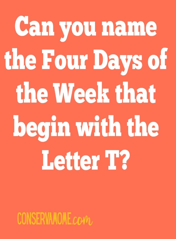 Riddle of the day