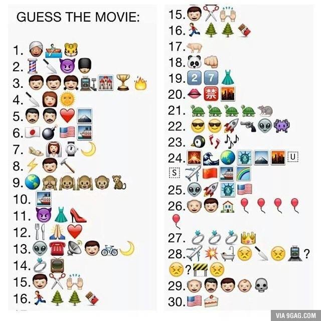 Can you Guess the Movie? + Other Riddles - ConservaMom