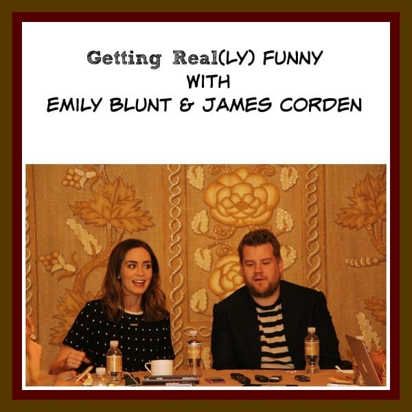 James corden 2024 and emily blunt