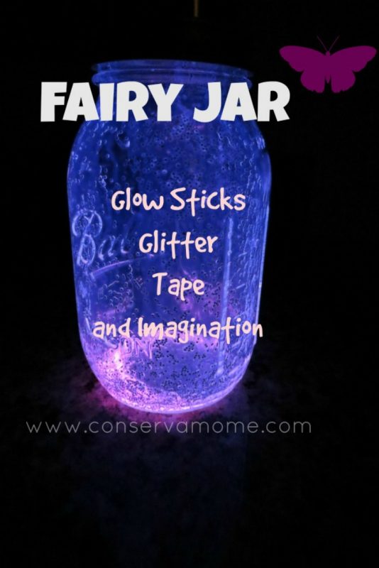 Fairies in a Jar  DIY Glow Stick Fairy Jar Tutorial