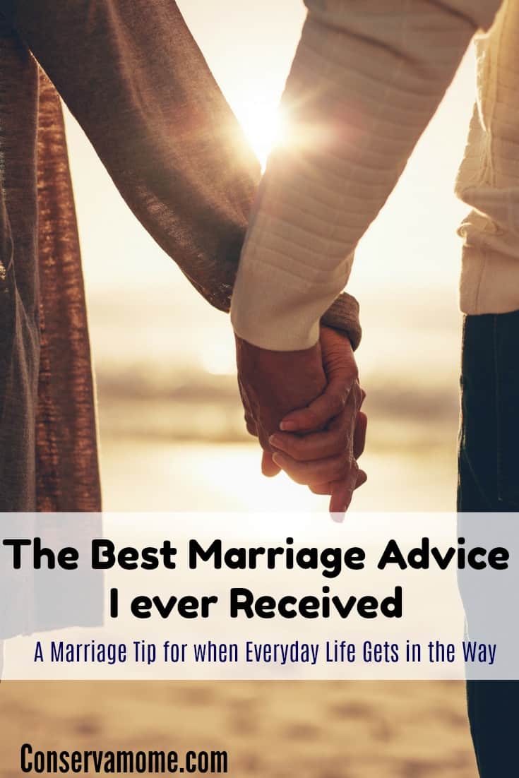 Marriage can be so hard. Especially when every day life gets in the way. Find out what the best marriage advice I ever received was. 