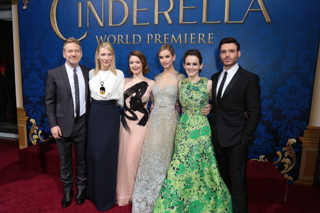 Kenneth Branagh, Cate Blanchett, Holliday Grainger, Lily James, Sophie McShera