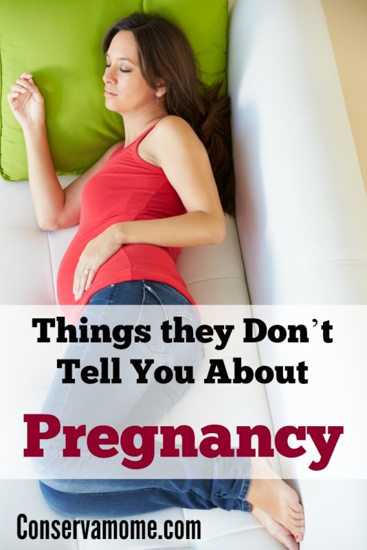 ConservaMom - Things they Don't Tell You About Pregnancy - ConservaMom