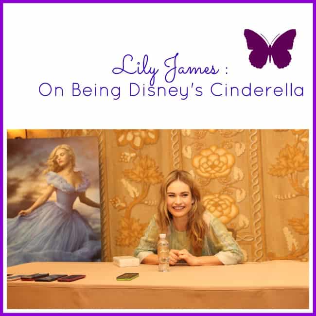 First Look at Lily James in Disney's 'Cinderella