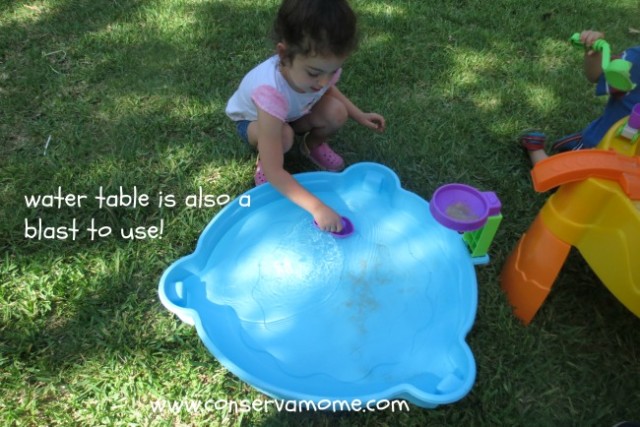 little tikes treasure hunt sand and water table