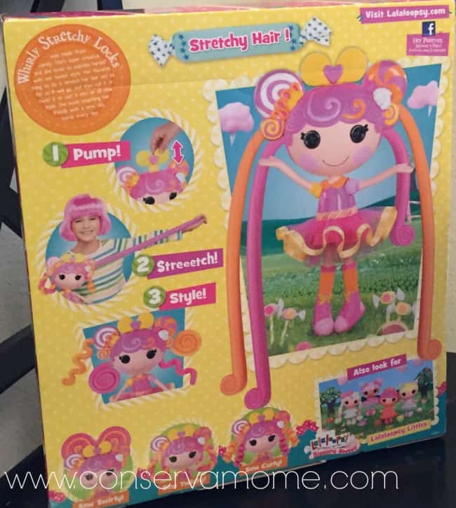 lalaloopsy whirly stretchy locks