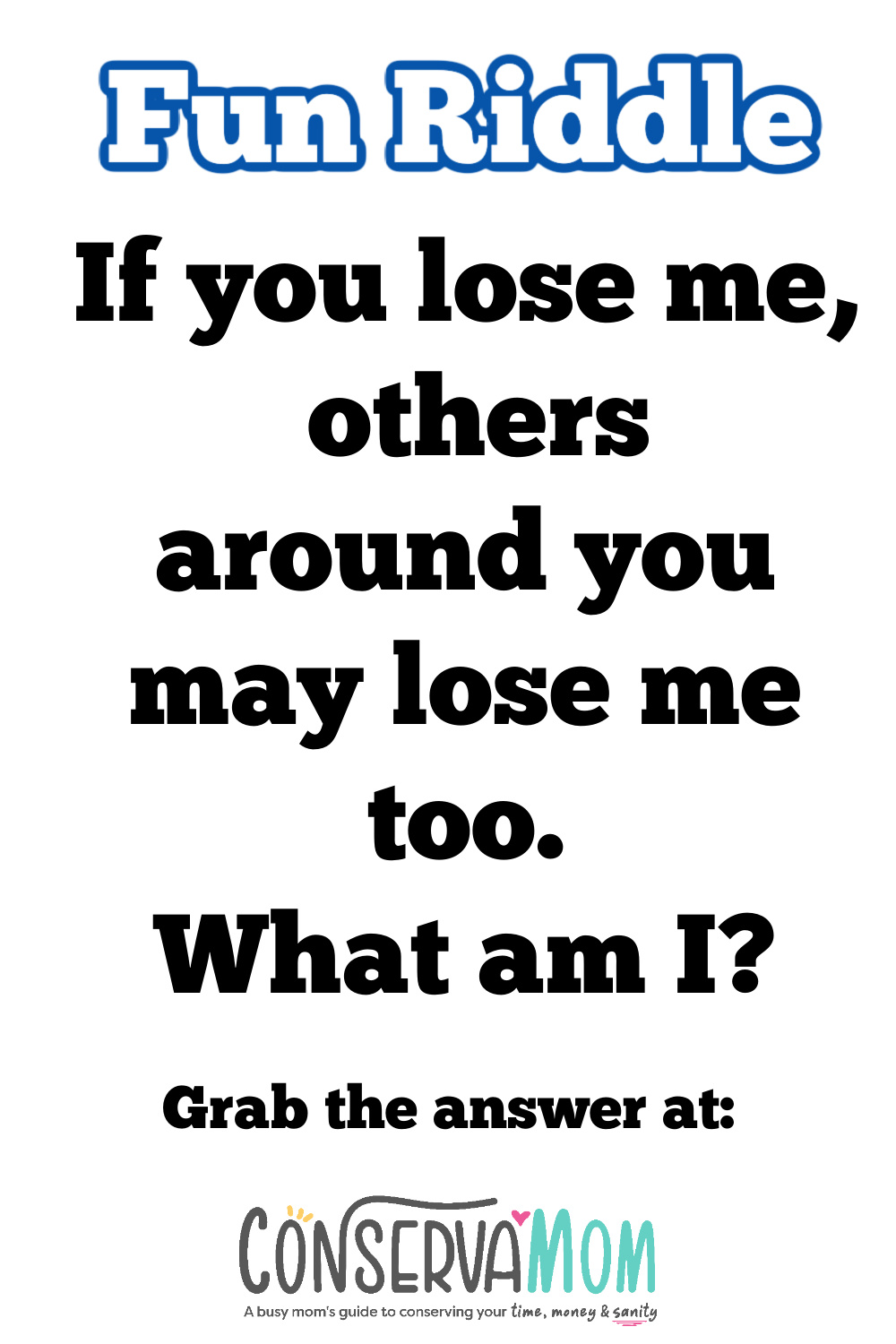 Fun riddle