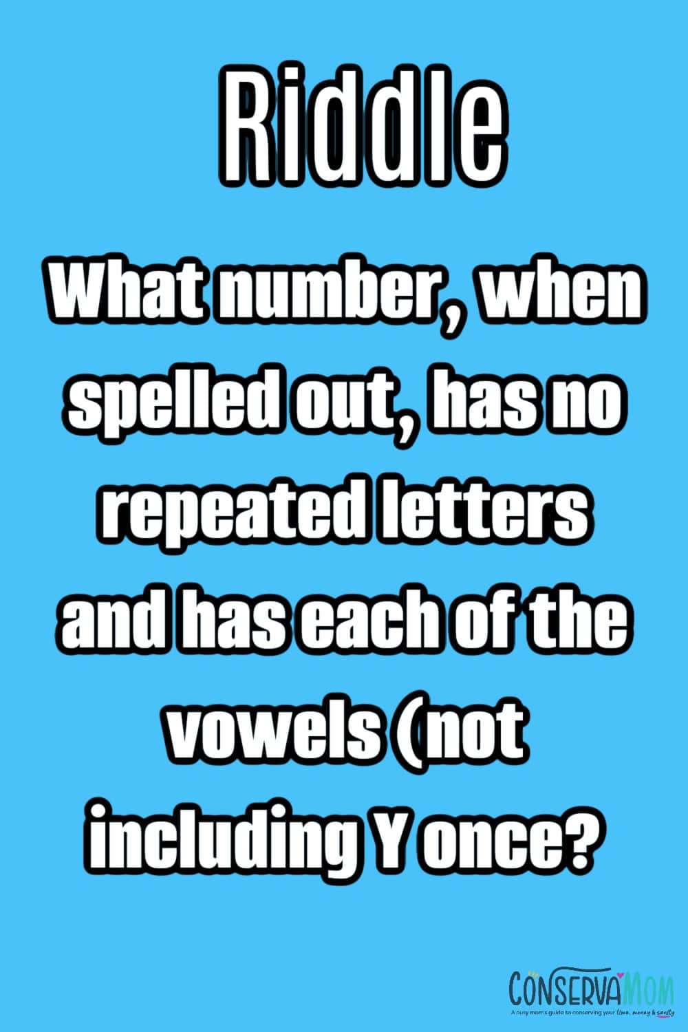 Tricky Riddle to make you think