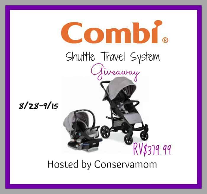 Combi Shuttle Travel System Giveaway Debt Free Spending - Combi Shuttle Travel System Stroller Car Seat Combo