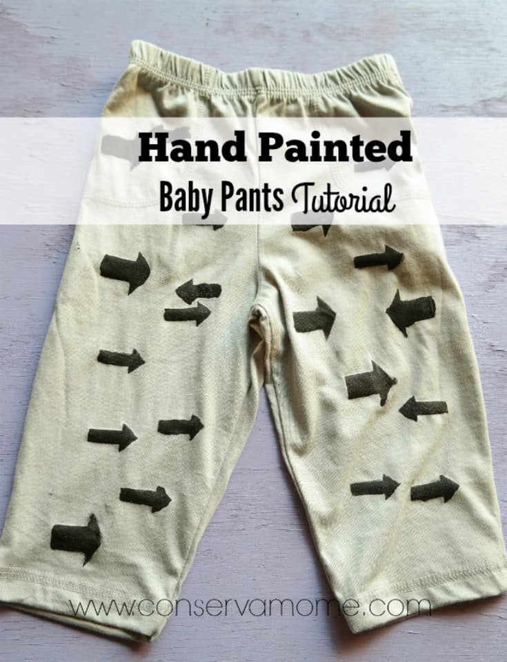 Hand Painted Baby Pants Tutorial