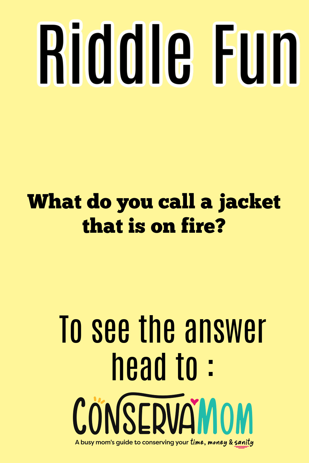 Riddle of the day fun