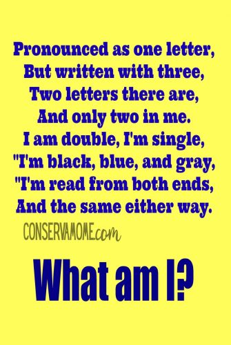 What Am I Riddle of the day