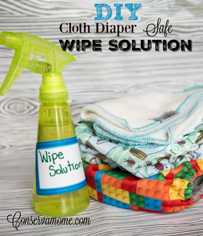 Diy Cloth Diaper Safe Wipe Solution