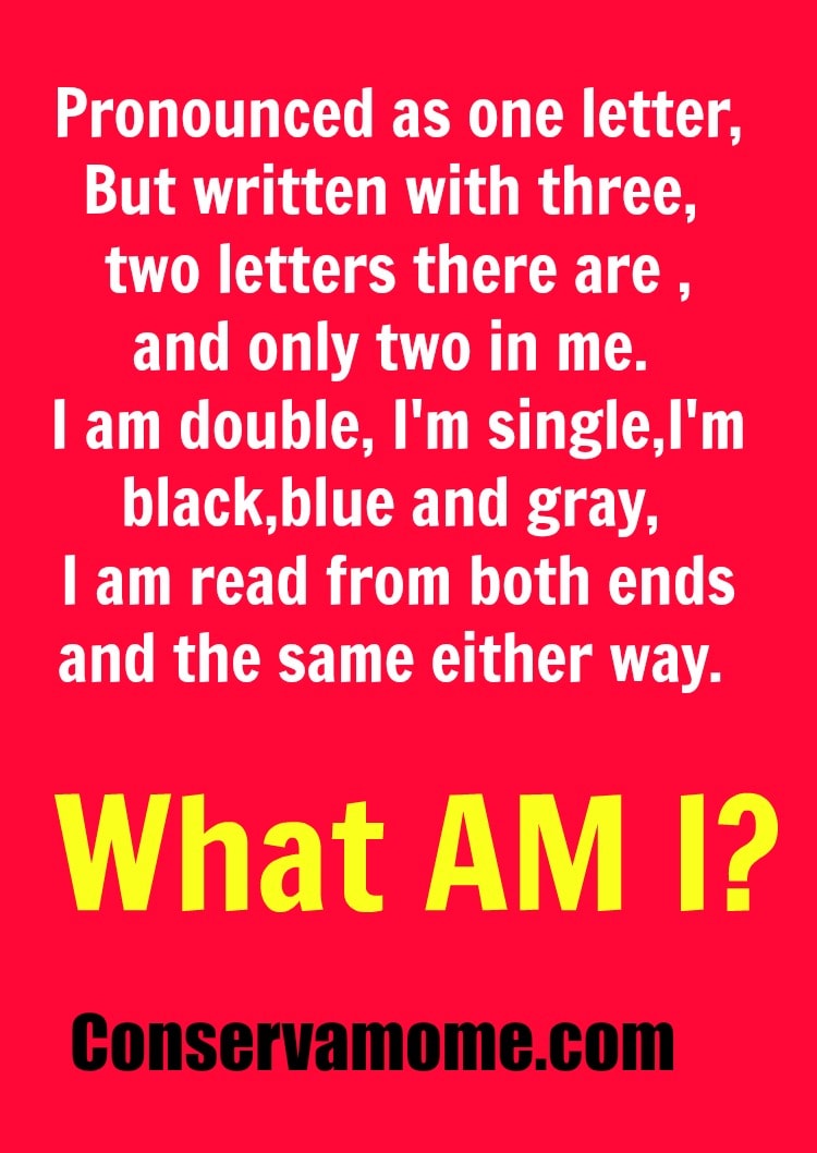 What Am I Riddle of the day