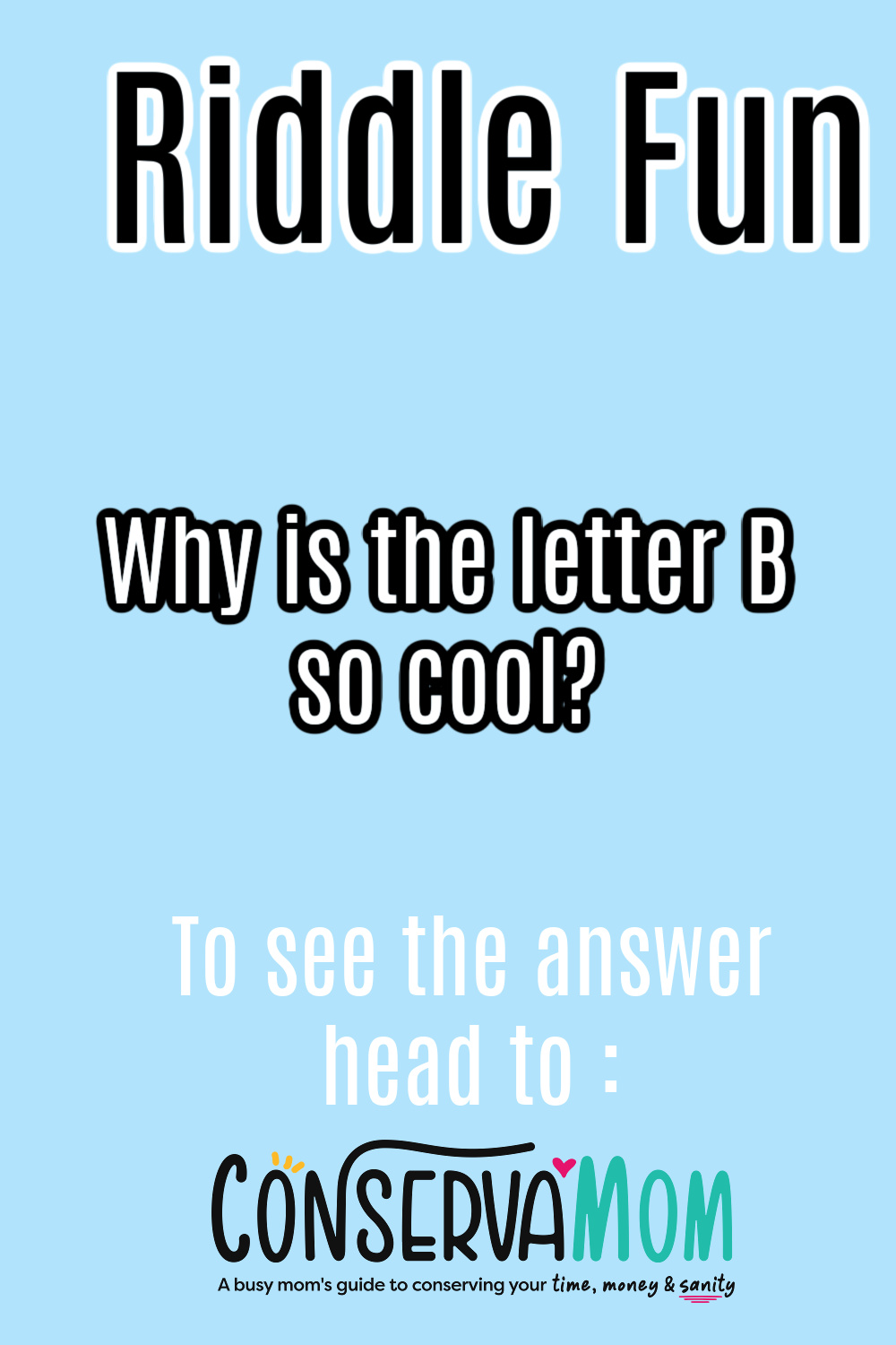 Why is the letter B so cool?