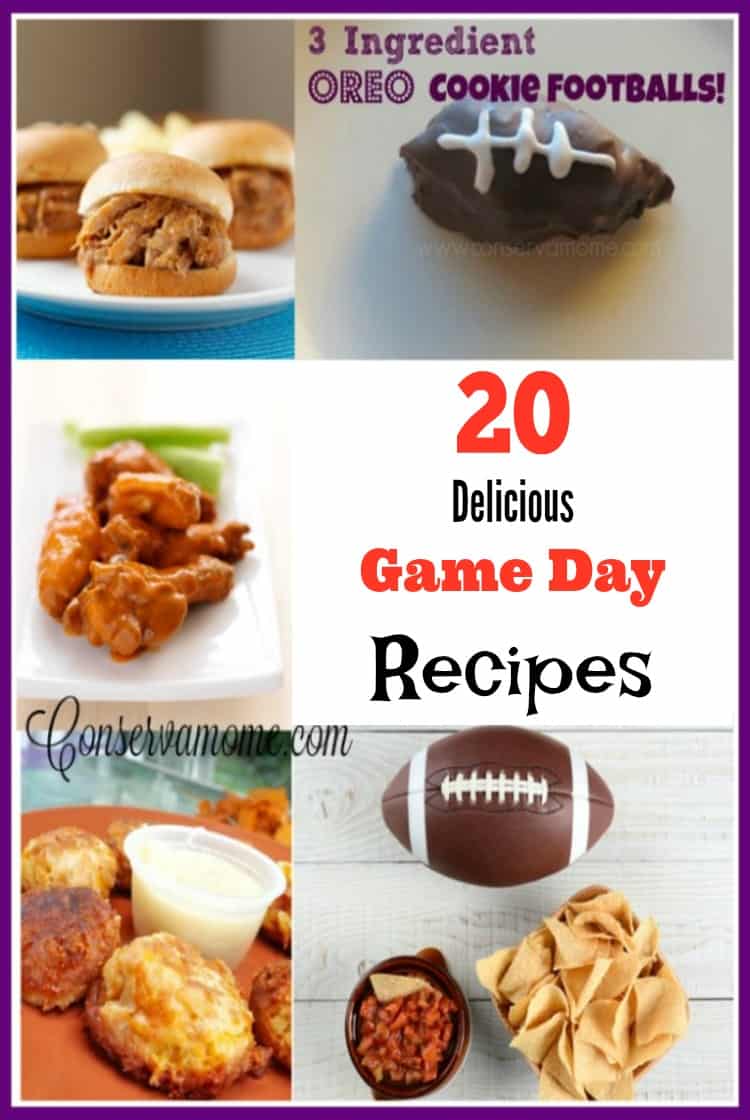 Looking for some easy and delicious Game day recipes? Look no further than this fun and delicious round up!