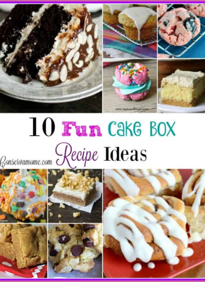 Easy to make Cake box recipe ideas