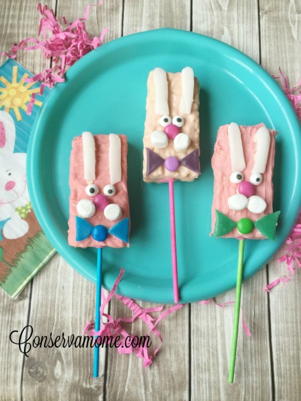 Crispy Bunny Treats A fun and easy Easter Treat Idea