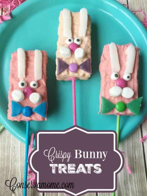Crispy Bunny Treats A fun and easy Easter Treat Idea
