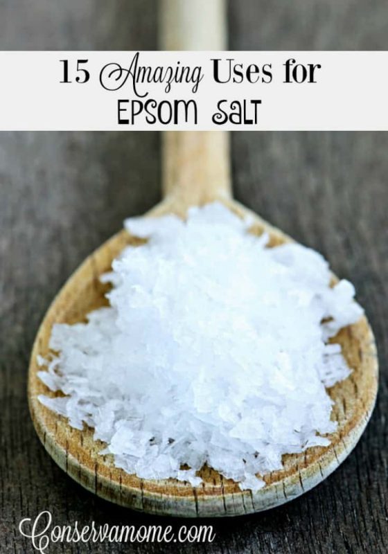 15 Amazing Uses For Epsom Salt - Conservamom