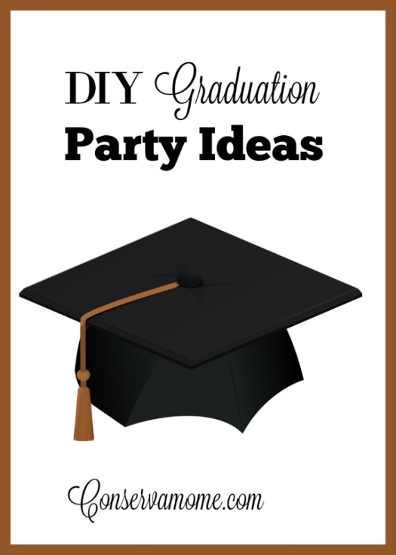 ConservaMom - DIY Graduation Party Ideas - ConservaMom