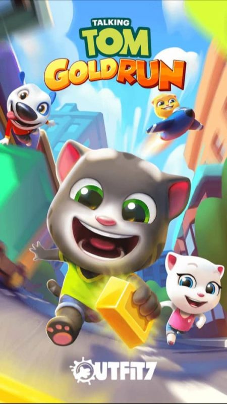 Talking Tom Gold Run app Review - ConservaMom