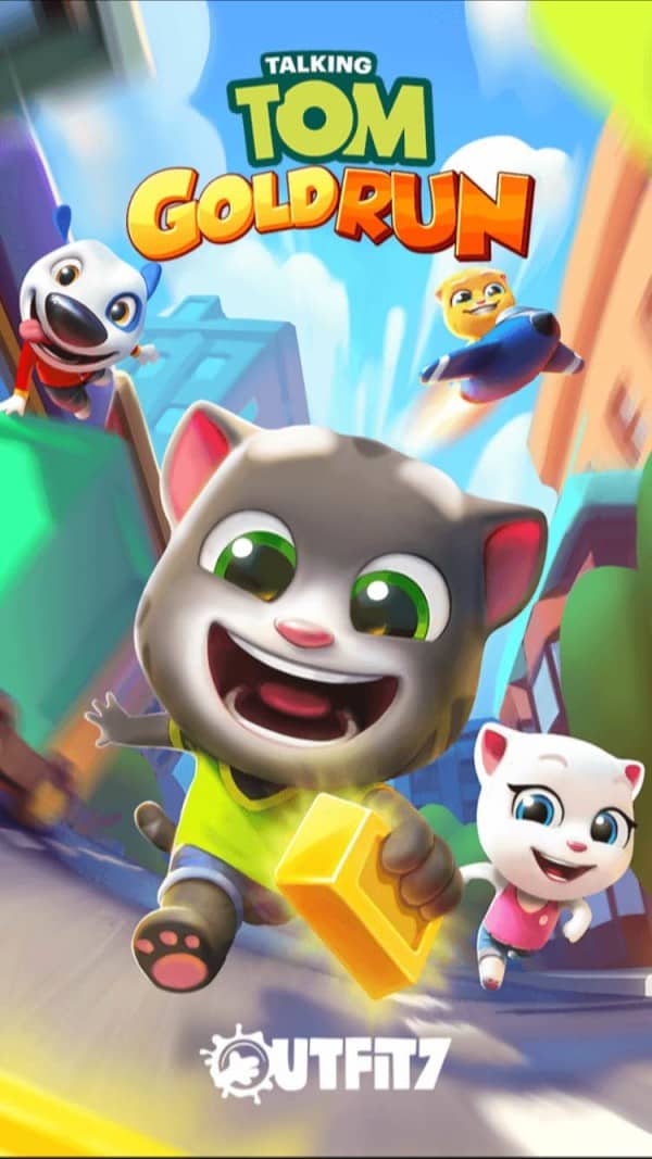 Talking Tom Gold Run Online - Ajude Tom a correr com segurança