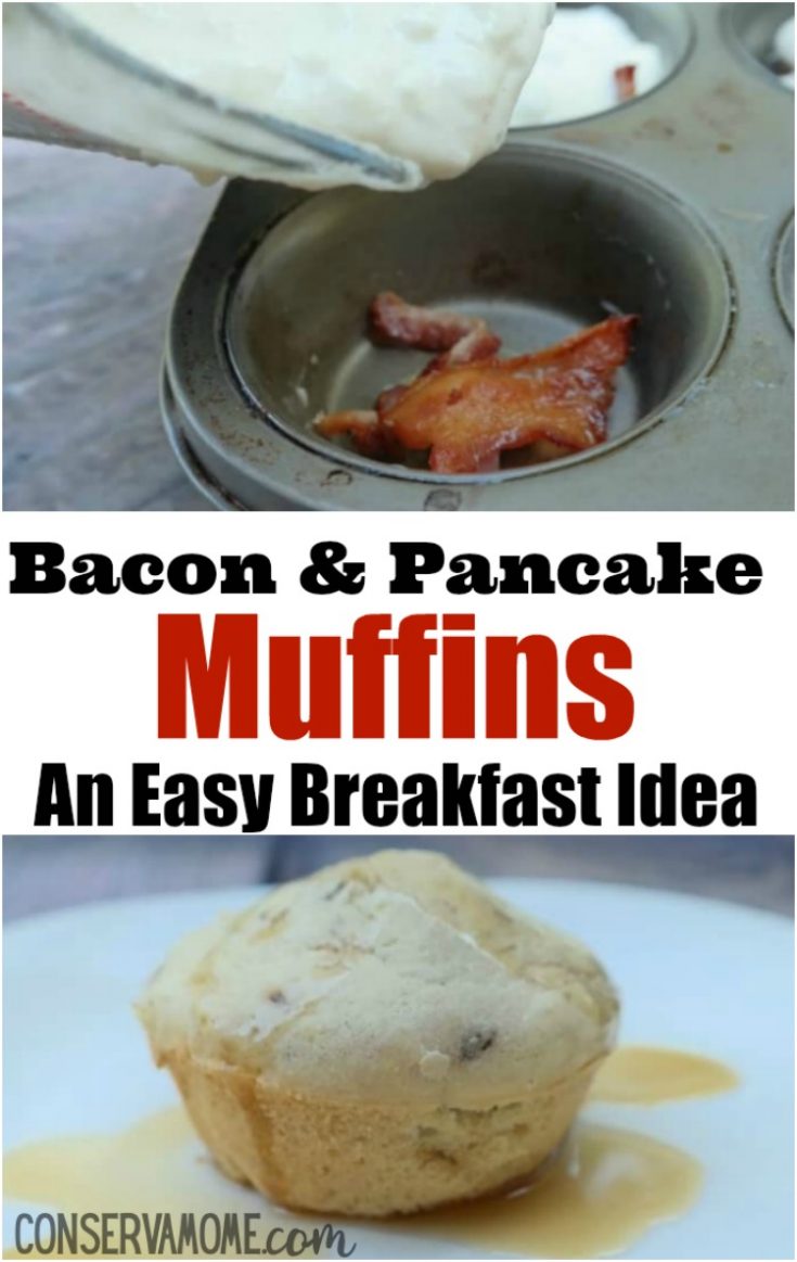 Bacon & Pancake Muffins : An Easy Breakfast idea for kids