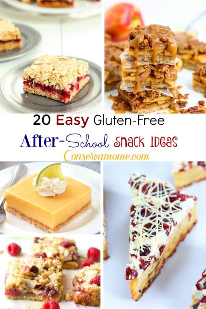 Easy Glutenfree After School snack ideas