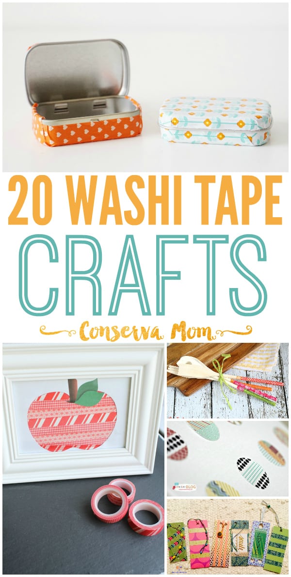 20 Creative & Fun Washi Tape Craft Ideas : DIY Craft Ideas