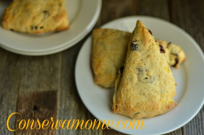 orange cranberry scones