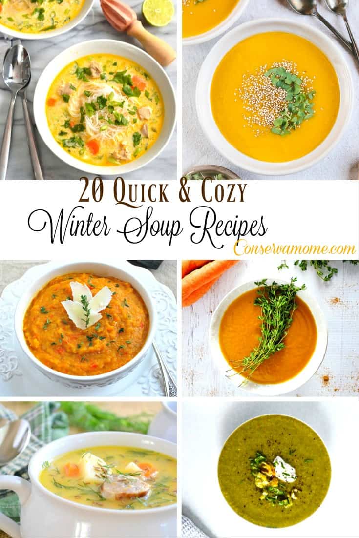 20 Quick & Cozy Winter Soup Recipes