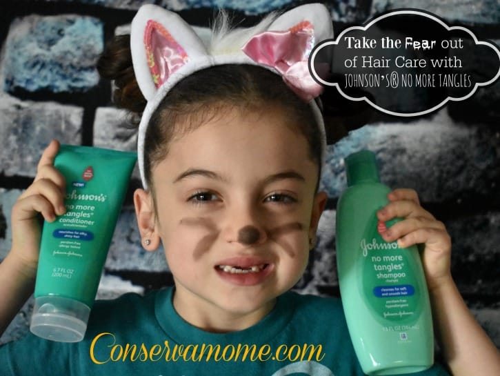 Take the Fear out of Hair Care with JOHNSON'S NO MORE TANGLES #TangleTalk -  ConservaMom