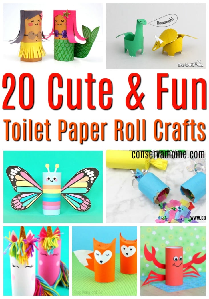 30+ Toilet Paper Roll Crafts for Kids