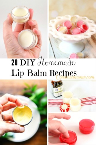 20 DIY Homemade Lip Balm Recipes - ConservaMom