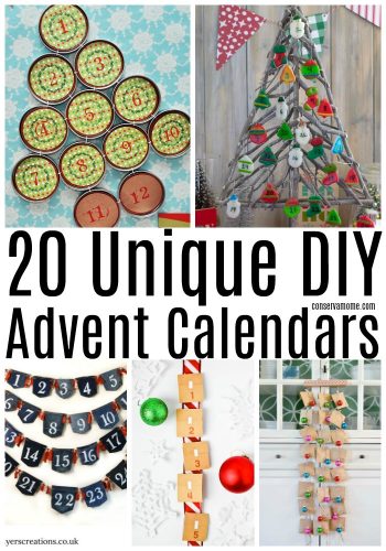 20 Festive DIY Advent Calendars