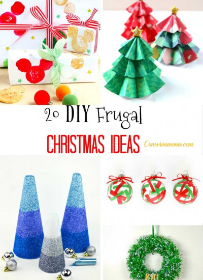 20 DIY Frugal Christmas Ideas to save you money