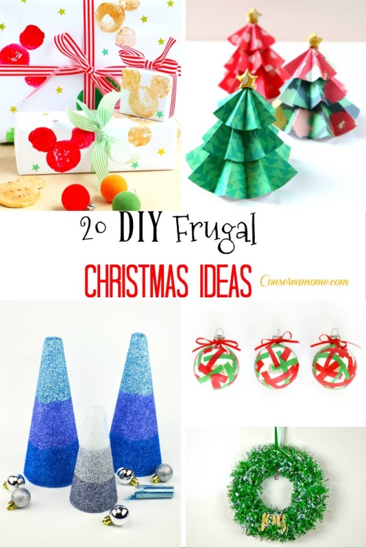 20 DIY Frugal Christmas Ideas to Save you Money