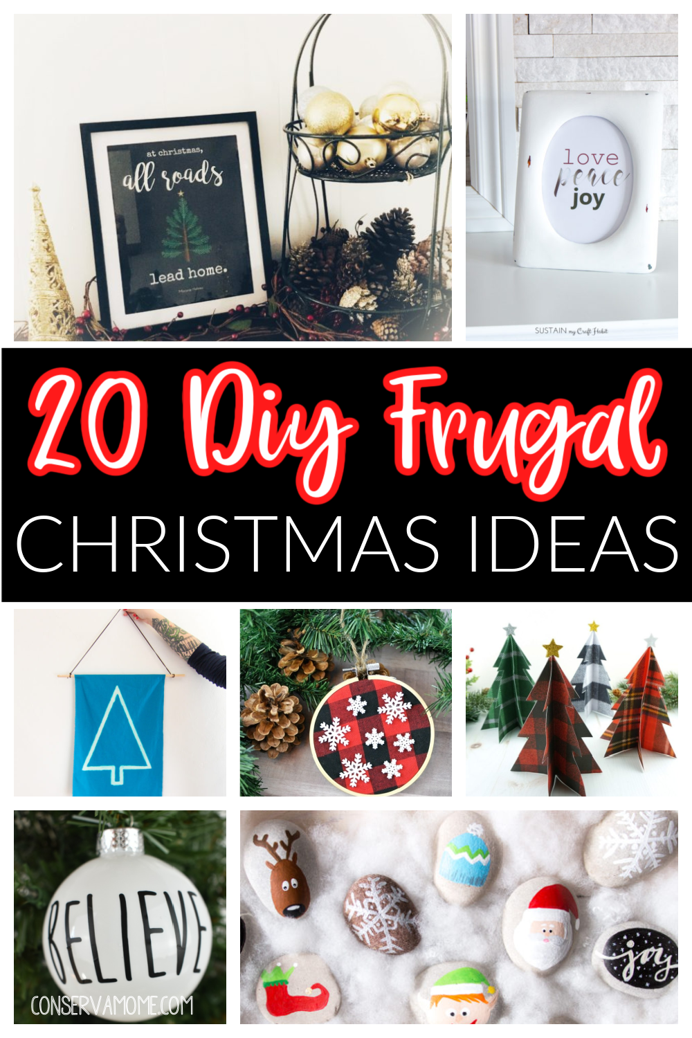 ConservaMom 20 DIY Frugal Christmas Ideas to Save you Money