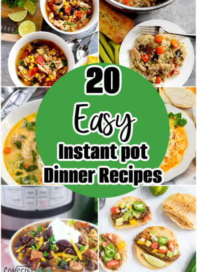 20 Easy Instant pot Dinner Recipes